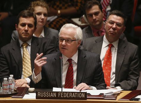 Виталий Чуркин в Совбезе ООН